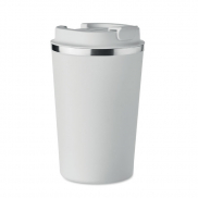 Dwuścienny kubek 350 ml - biały