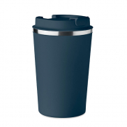 Dwuścienny kubek 350 ml - francuski granat