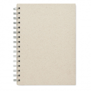 NotesA5 kratkę, papier z trawy