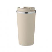 Kubek, podwójne ścianki 510 ml - beżowy