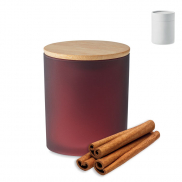 Świeca woskowa roślinna 200 gr - burgund