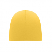 Bawełniana czapka unisex - żółty