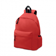 Plecak z poliestru 600D RPET - czerwony