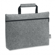 Torba na laptopa z filcu RPET - szary