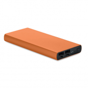 Power bank 10000 mAh - pomarańczowy