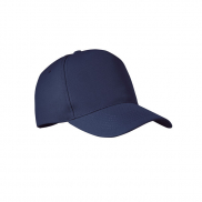 5-panel czapka z rpet 210g - niebieski