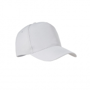 5-panel czapka z rpet 210g - biały
