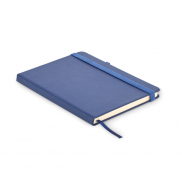 Notes A5 z recyklingowanego PU - niebieski