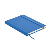 Notes A5 z recyklingowanego PU - niebieski