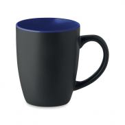 Dwukolorowy kubek ceramiczny - francuski granat