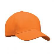 5-panel czapka z daszkiem 260 - pomarańczowy