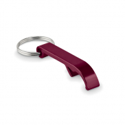 Aluminiowy brelok z recyklingu - burgund