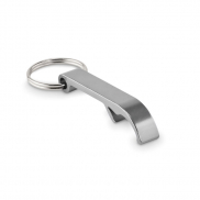 Aluminiowy brelok z recyklingu - srebrny