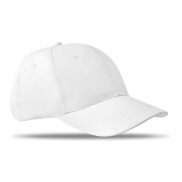 6-panel czapka z daszkiem 160 - biały