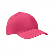 6-panel czapka z daszkiem 160 - fuksja