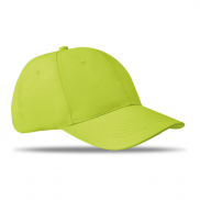 6-panel czapka z daszkiem 160 - limonka