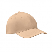 6-panel czapka z daszkiem 160 - kość słoniowa