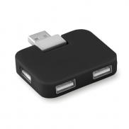 Hub USB 4 porty - czarny