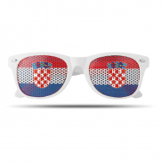 Okulary przeciwsłoneczne - biały/niebieski