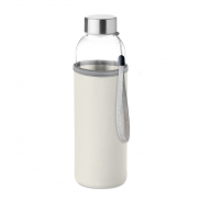 Butelka szklana 500ml - beżowy