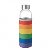 Butelka szklana 500ml - wielokolorowy