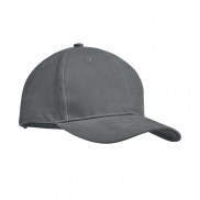 6-panel czapka z daszkiem 270 - szary