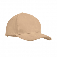 6-panel czapka z daszkiem 270 - beżowy