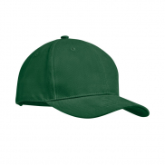 6-panel czapka z daszkiem 270 - ciemnozielony