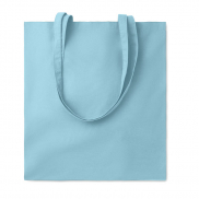 Bawełniana torba na zakupy - baby blue