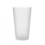 Kubek eventowy 500 ml - przezroczysty biały