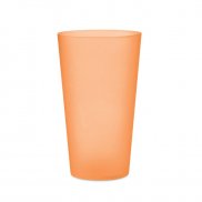 Kubek eventowy 500 ml - przezroczysty pomarańczowy