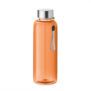 RPET bottle 500ml - przezroczysty pomarańczowy