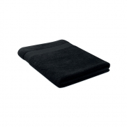 Ręcznik baweł. Organ.  180x100 - czarny