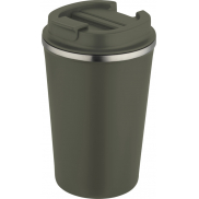Newport kubek ze stali nierdzewnej, izolowany próżniowo, o pojemności 350 ml, z podwójnymi ściankami, zielony