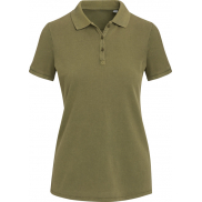 Calgary 200 g/m2 sprana damska koszulka polo, m, zielony