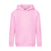 Bluza dziecięca z kapturem - light pink