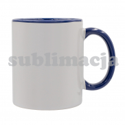 Kubek z powłoką sublimacyjną Gaeta 330 ml, granatowy