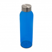 Kolorowa, szklana butelka Aqua Kuba 500 ml, niebieski