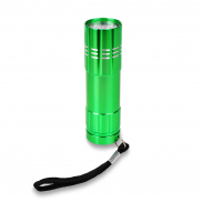 Latarka LED Jewel, jasny zielony