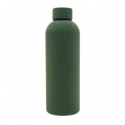 Butelka termiczna Mendoza 500 ml, ciemny zielony
