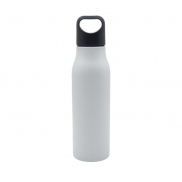 Butelka stalowa Bary 800 ml, biały