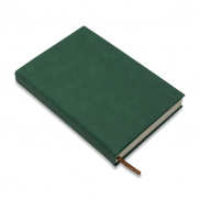 Notes 200 kartkowy w pudełku Amaro, ciemny zielony