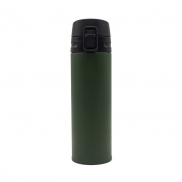 Kubek termiczny Olten 400 ml, ciemny zielony