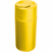 Kubek z podwójnymi ściankami GENOA 500 ml - żółty