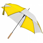Parasol automatyczny Ø100 cm AIX-EN-PROVENCE - żółty
