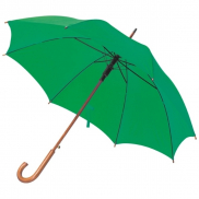 Parasol automatyczny drewniany Ø105 cm NANCY - zielony