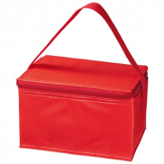Torba termiczna na 6 puszek 330 ml ASPEN - czerwony