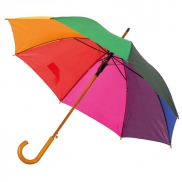 Parasol automatyczny Ø105 cm SARAJEVO - wielokolorowy
