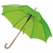 Parasol automatyczny drewniany Ø105 cm NANCY - jasnozielony