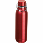 Butelka stalowa BORGHOLM 600 ml - czerwony